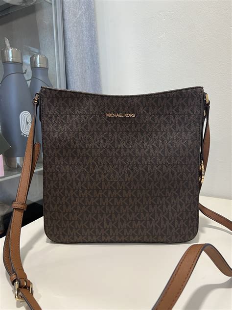 michael michael kors jet set travel large messenger|mk jet set large crossbody.